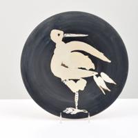 Pablo Picasso Oiseau Plate, Madoura (A.R. 482) - Sold for $3,125 on 11-06-2021 (Lot 142).jpg